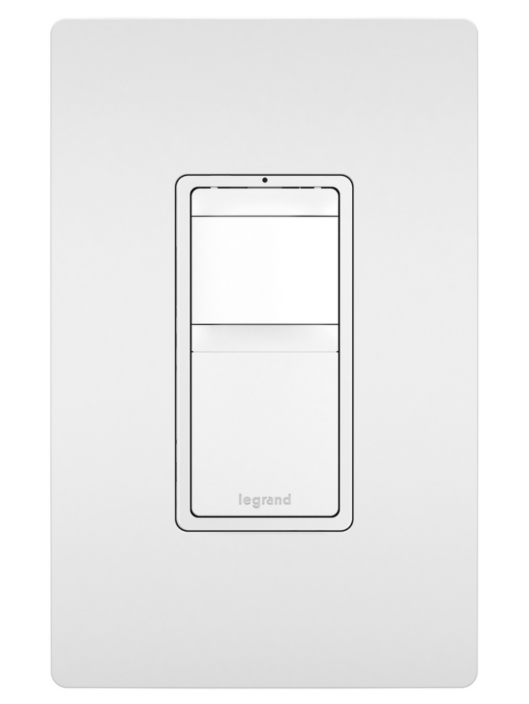 radiant Single Pole 3-Way Occupancy Sensor, White