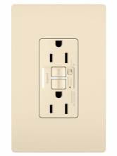 Legrand Radiant 1597TRALA - radiant® Tamper-Resistant 15A Duplex Self-Test GFCI Receptacles with Audible Alarm and SafeLock