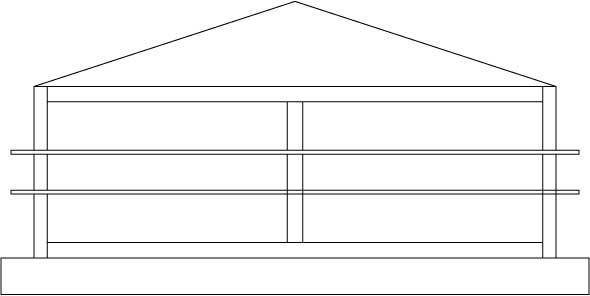 15" bexley column mount