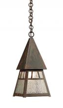 Arroyo Craftsman DH-6GW-BK - 6" dartmouth pendant