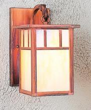 Arroyo Craftsman HB-4LDTGW-BK - 4" huntington wall mount with double t-bar overlay