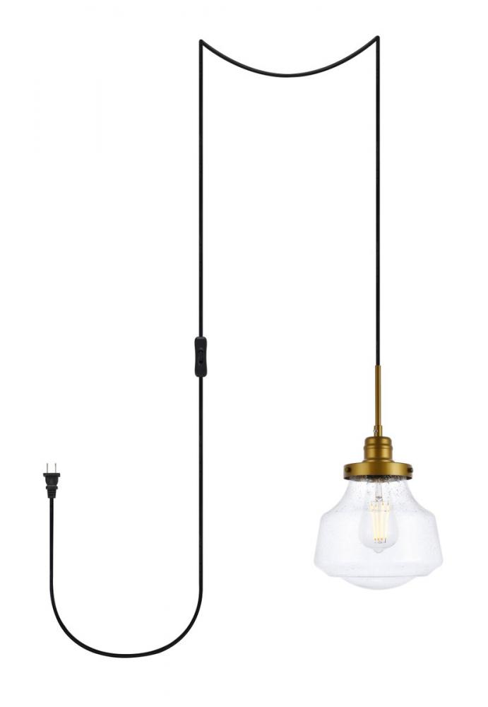HANG D8"H14"L1 with plug BR