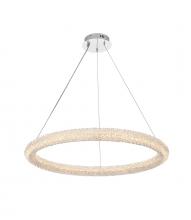 Elegant 3800D31C - Bowen Hang D31.5"H2.5"LED 48W DIM 3CCT  Chrome