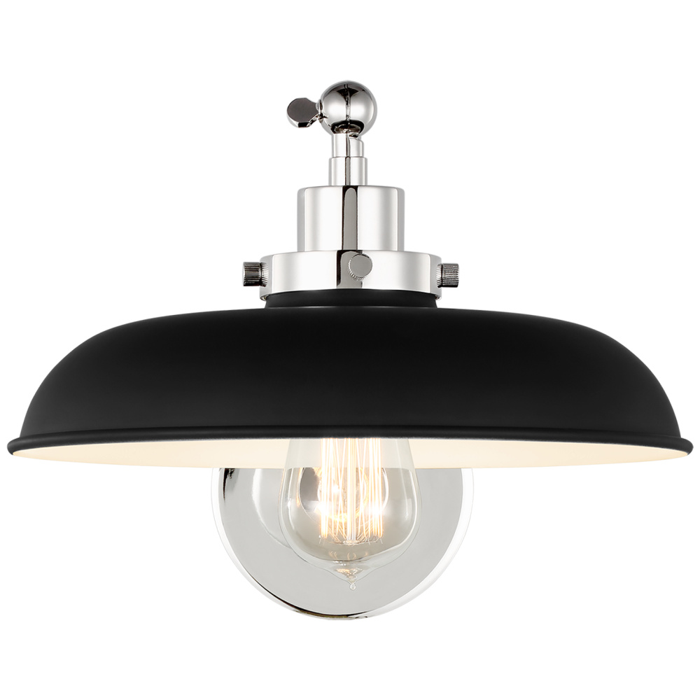 Wellfleet Single Arm Wide Task Sconce