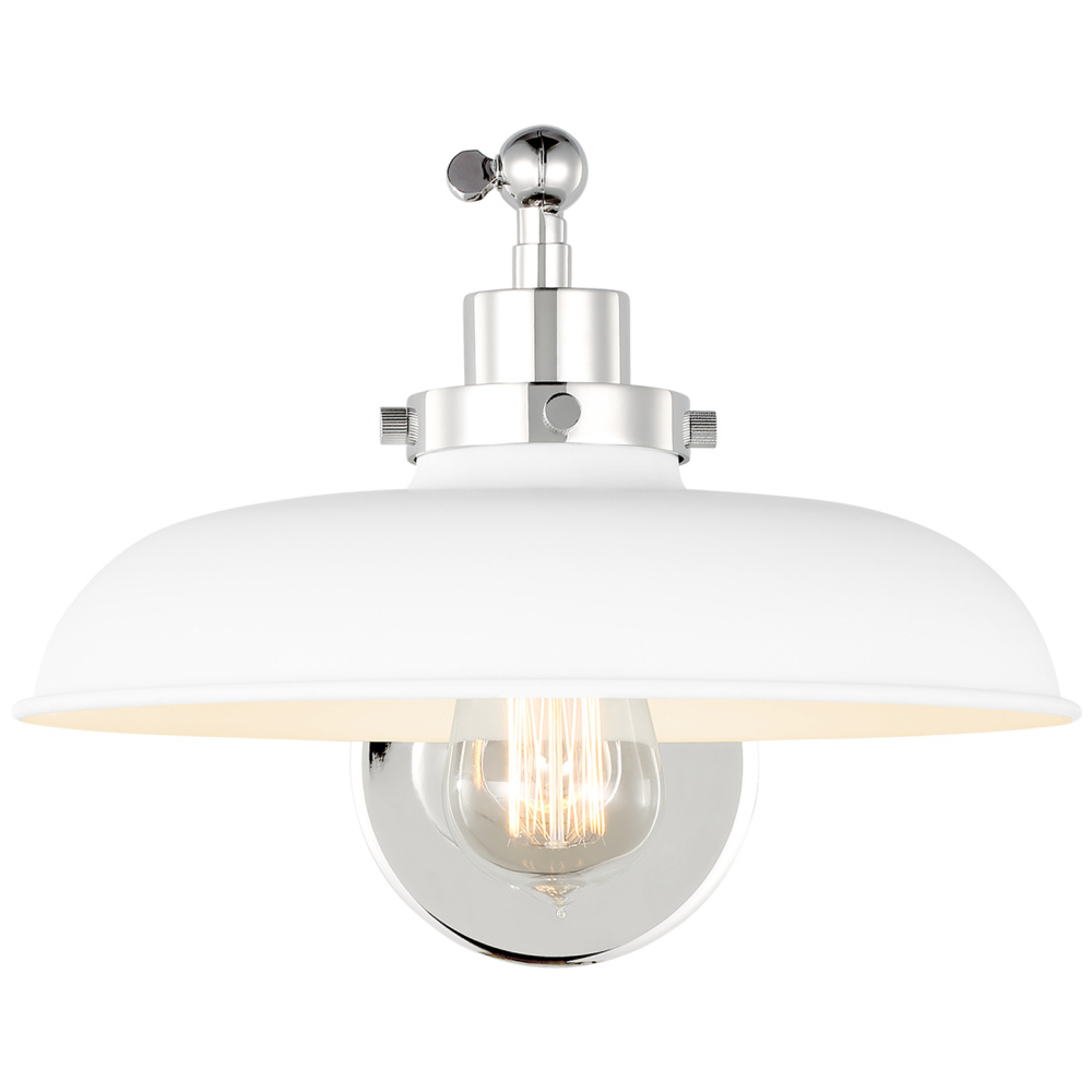 Wellfleet Single Arm Wide Task Sconce