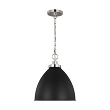 Visual Comfort & Co. Studio Collection CP1291MBKPN - Medium Dome Pendant