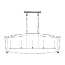 Visual Comfort & Co. Studio Collection F3326/5PN - Thayer Linear Chandelier