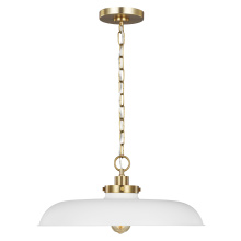 Visual Comfort & Co. Studio Collection CP1231MWTBBS - Wellfleet Medium Wide Pendant