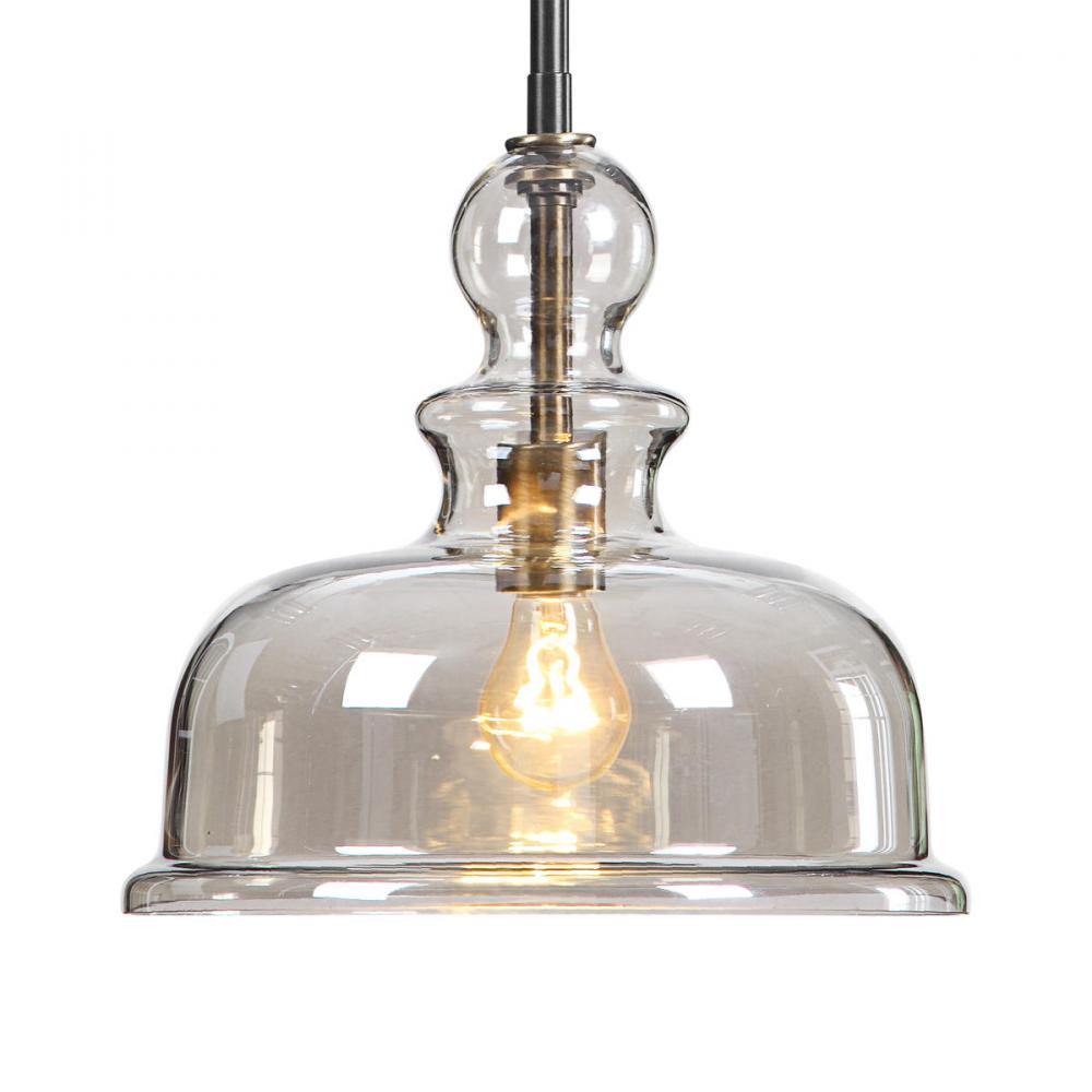 Uttermost Eaton 1 Light Glass Pendant