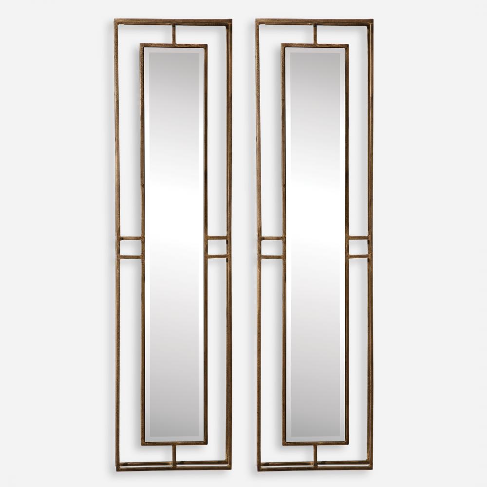 Uttermost Rutledge Gold Mirrors Set/2