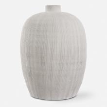 Uttermost 18104 - Uttermost Floreana Medium White Vase