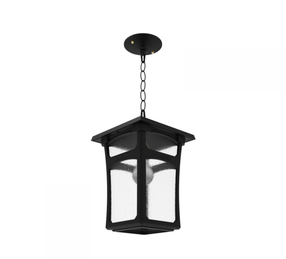 Lincoln - Ceiling mount with chain open bottom medium format - 20450