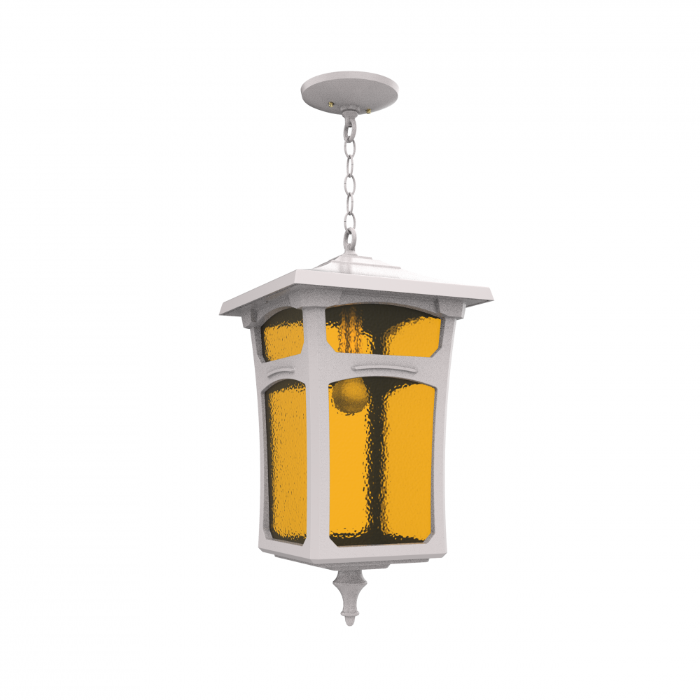 Lincoln - Large Closed Bottom Chain Ceiling Mount - 30455