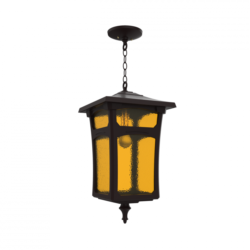 Lincoln - Large Closed Bottom Chain Ceiling Mount - 30455