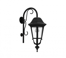 SNOC 23798-CB01 - Florence - Wall-mounted downwards with cane closed bottom medium format - 23798