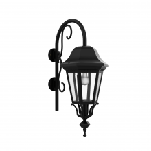 SNOC 33798-CB01 - Florence - Large Closed Bottom Cane Down Wall Mount - 33798